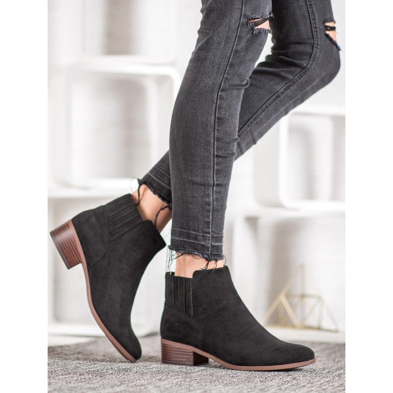 SDS Botas sin cordones negro 1