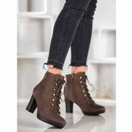 Goodin Botas de gamuza cálidas beige 5