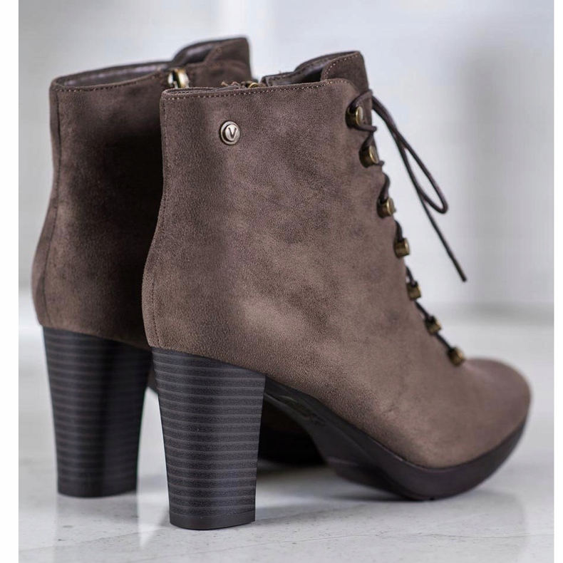 Goodin Botas de gamuza cálidas beige 1