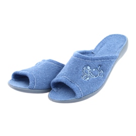 Zapatos de mujer befado pu 256D003 azul 3
