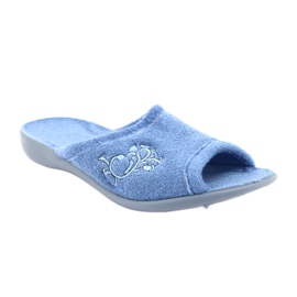 Zapatos de mujer befado pu 256D003 azul 1