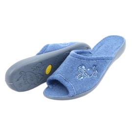 Zapatos de mujer befado pu 256D003 azul 4