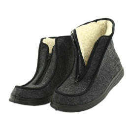 Zapatos de hombre befado pu 996M004 gris 5