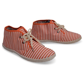 Botas Zapatillas Suela De Paja 2607 Naranja 1