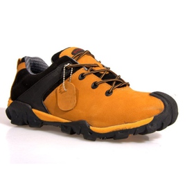 Botas de Trekking Piel NAT. 6254 camello marrón negro 5