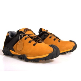 Botas de Trekking Piel NAT. 6254 camello marrón negro 3