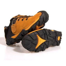 Botas de Trekking Piel NAT. 6254 camello marrón negro 4