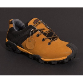 Botas de Trekking Piel NAT. 6254 camello marrón negro 8