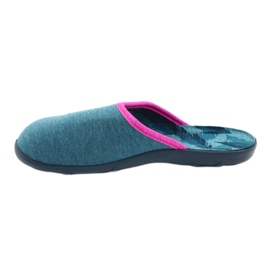 Zapatos de mujer color befado 235D166 azul rosado 2