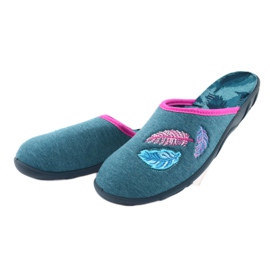 Zapatos de mujer color befado 235D166 azul rosado 3