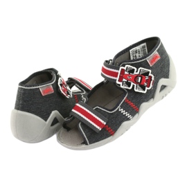 Calzado infantil befado 250P087 rojo gris 6