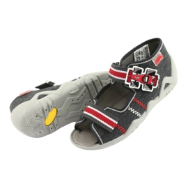 Calzado infantil befado 250P087 rojo gris 7