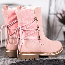 SDS Trabajadores de moda con encuadernación rosado 1