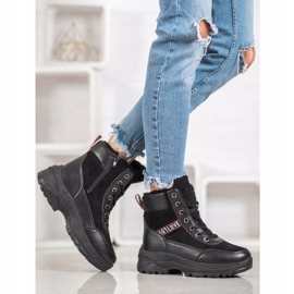 Haver Zapatillas cálidas negro 3