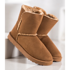 Lucky Shoes Botas de nieve camel marrón 5