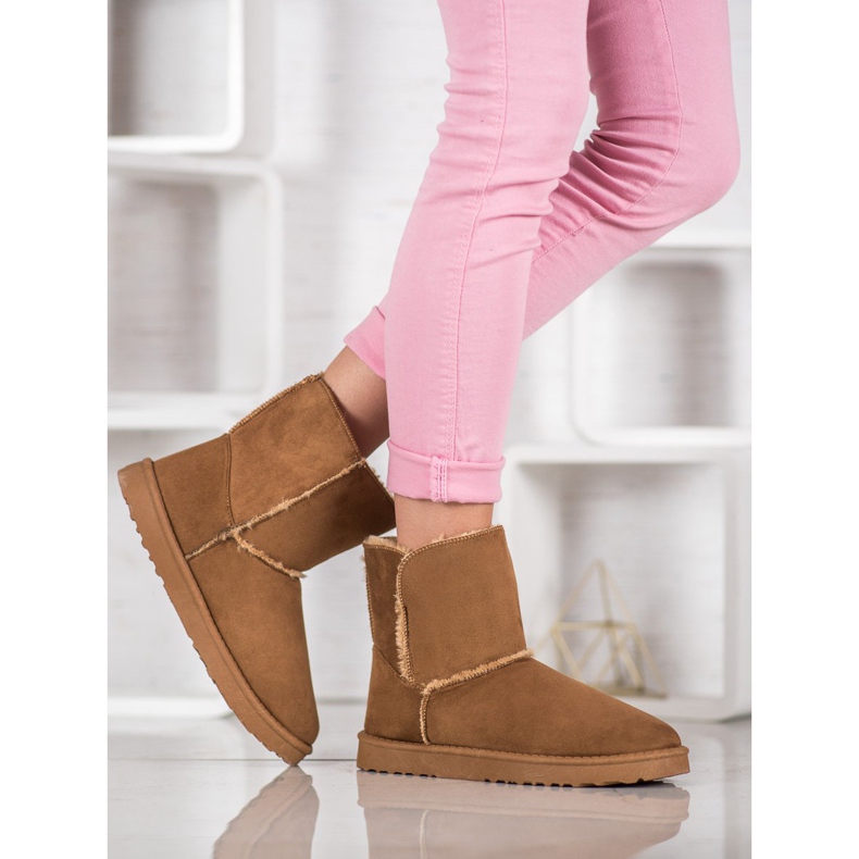 Lucky Shoes Botas de nieve camel marrón 1