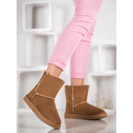 Lucky Shoes Botas de nieve camel marrón 2 Lucky Shoes Botas de nieve camel marrón 2