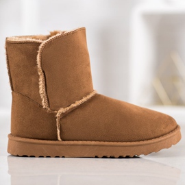 Lucky Shoes Botas de nieve camel marrón 3