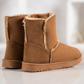 Lucky Shoes Botas de nieve camel marrón 4