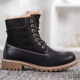 SHELOVET Tramperos negros atados 6