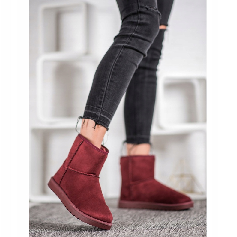 SHELOVET Mukluki clásico rojo 2