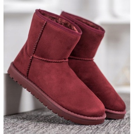 SHELOVET Mukluki clásico rojo 3