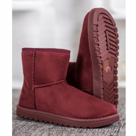 SHELOVET Mukluki clásico rojo 5