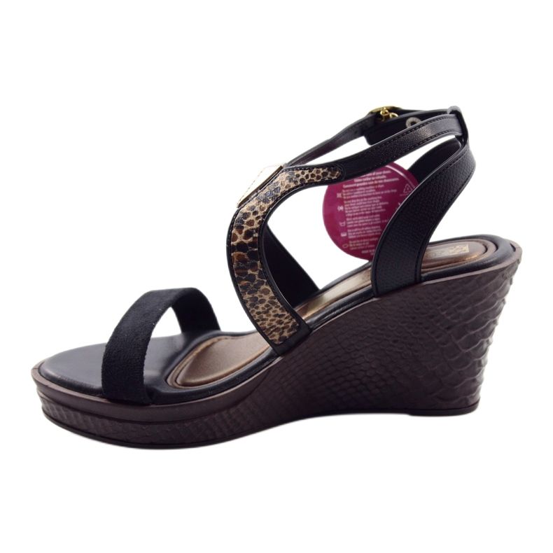 Ipanema Sandalias mujer cuña Grendha 81407 negro marrón 2
