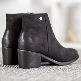 Goodin Botas de gamuza clásicas negro 1