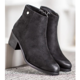 Goodin Botas de gamuza clásicas negro 2