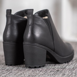 J. Star Botas de Tacón Alto negro 5