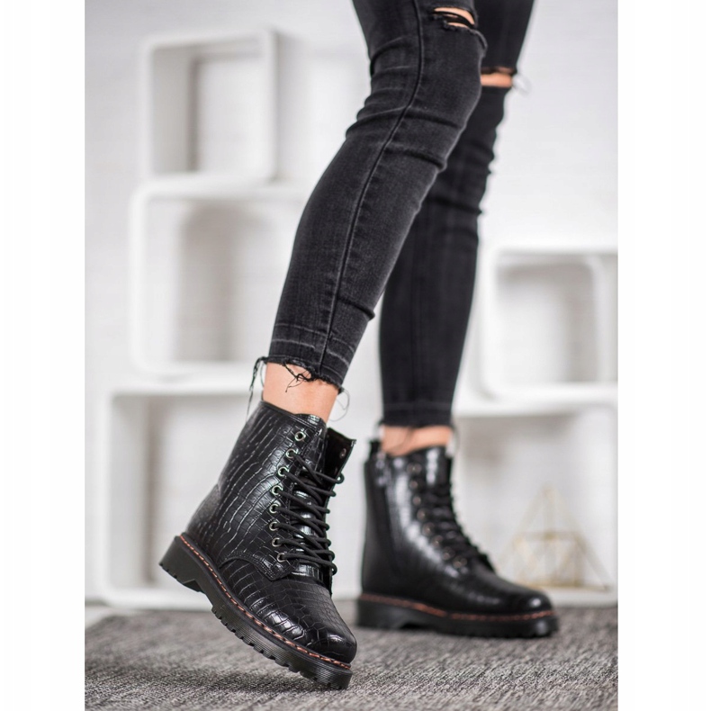 SHELOVET Trabajadores negros con cuero ecológico 1 SHELOVET Trabajadores negros con cuero ecológico 1