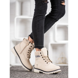 SHELOVET Tramperos con cremallera marrón 1 SHELOVET Tramperos con cremallera marrón 1