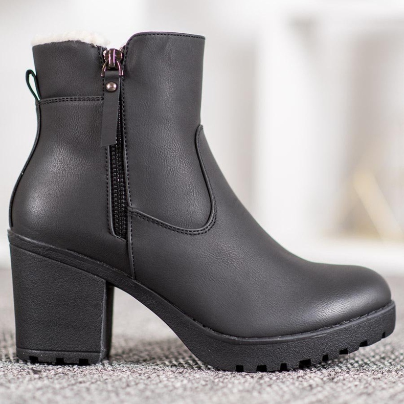 J. Star Botas casuales negro 2