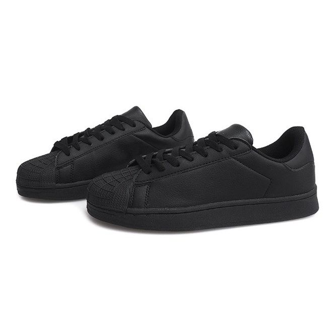 Zapatillas Retro Superstar D6806-2 Negro 1