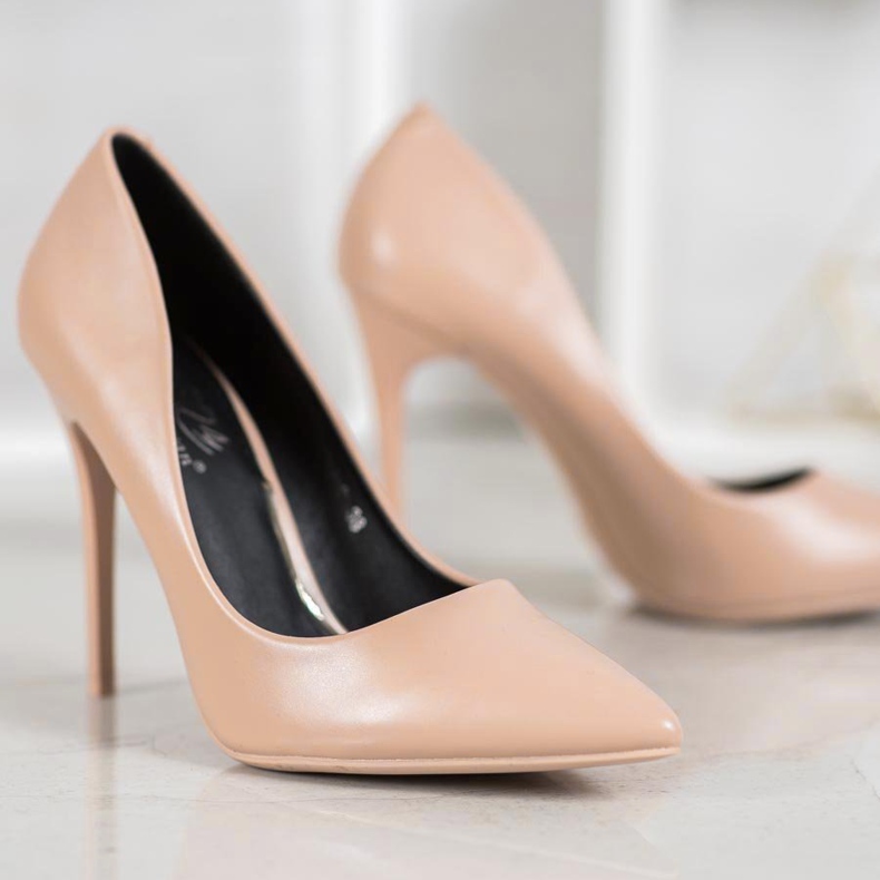 Small Swan Tacones altos sexy marrón 2