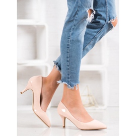 Small Swan Zapatos cómodos lacados rosado 1 Small Swan Zapatos cómodos lacados rosado 1