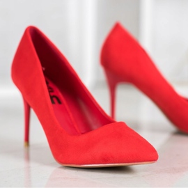 SHELOVET Sexy tacones rojos 3