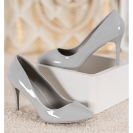 Comer Alfileres Lacados Gris amarillo 3