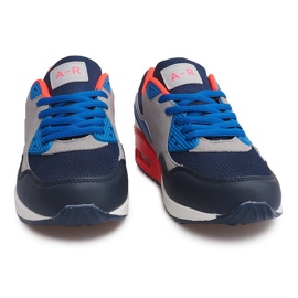 Zapatillas B308A-1 Gris azul marino multicolor 3