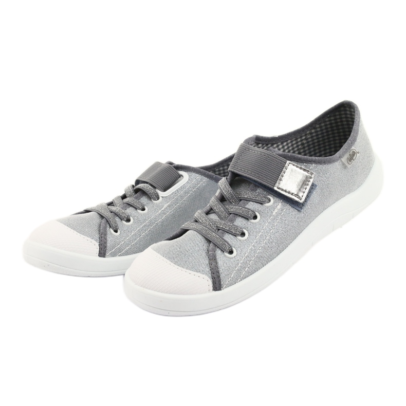 Calzado infantil befado 251Q075 gris 3