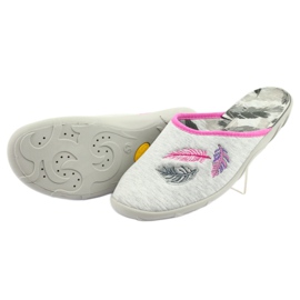 Zapatos de mujer color befado 235D164 gris rosado 4