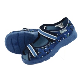 Sandalias infantiles de Befado para velcro 969x141 azul 6
