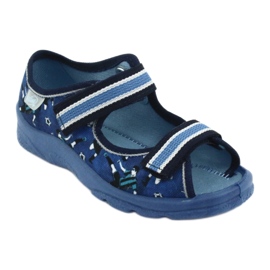 Sandalias infantiles de Befado para velcro 969x141 azul 2