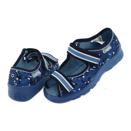 Sandalias infantiles de Befado para velcro 969x141 azul 5
