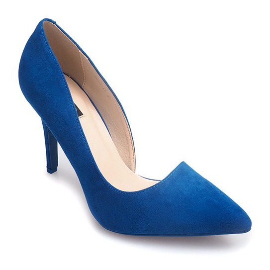 Tacones Ante 4006 Azul 1 Tacones Ante 4006 Azul 1