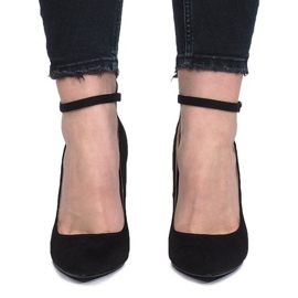 Zapatos negros con tacón Heaven 1 Zapatos negros con tacón Heaven 1