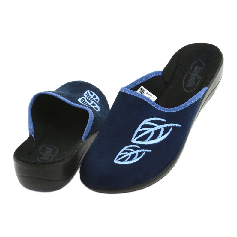 Zapatos de mujer befado pu 552D002 azul marino azul 4