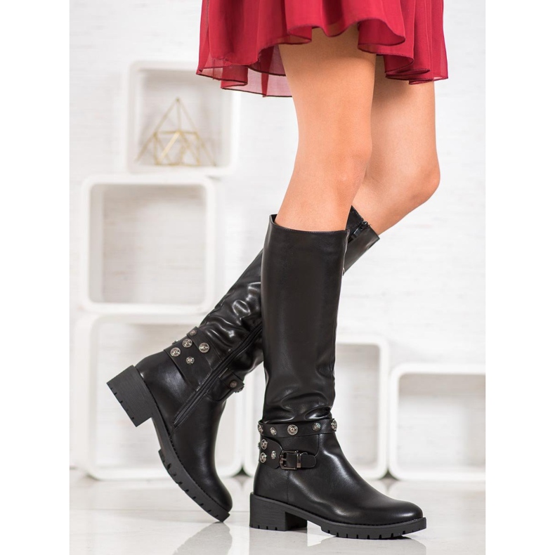 Gogo Chaquetas de montar con jets negro 2 Gogo Chaquetas de montar con jets negro 2