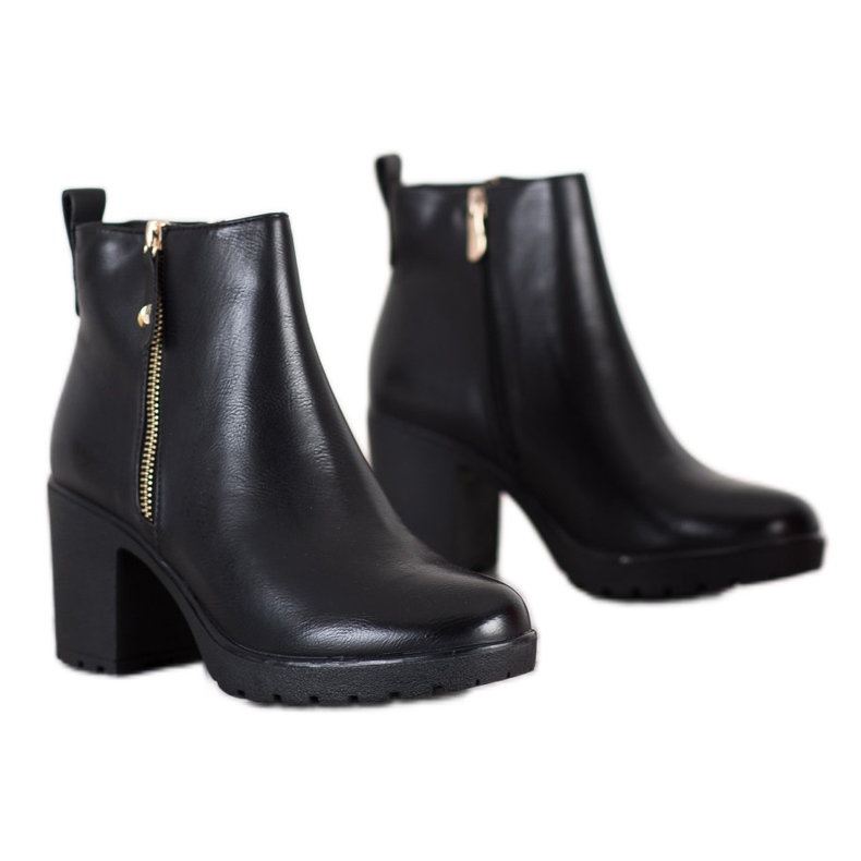 Bella Paris Botas cómodas con aislamiento. negro 1